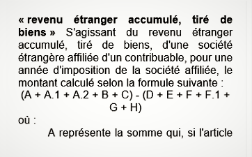 rendement après impôt